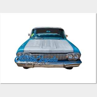 1962 Chevrolet Impala SS Hardtop Sedan Posters and Art